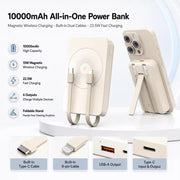 10,000mAh 22.5W Magnetic Wireless Power Bank